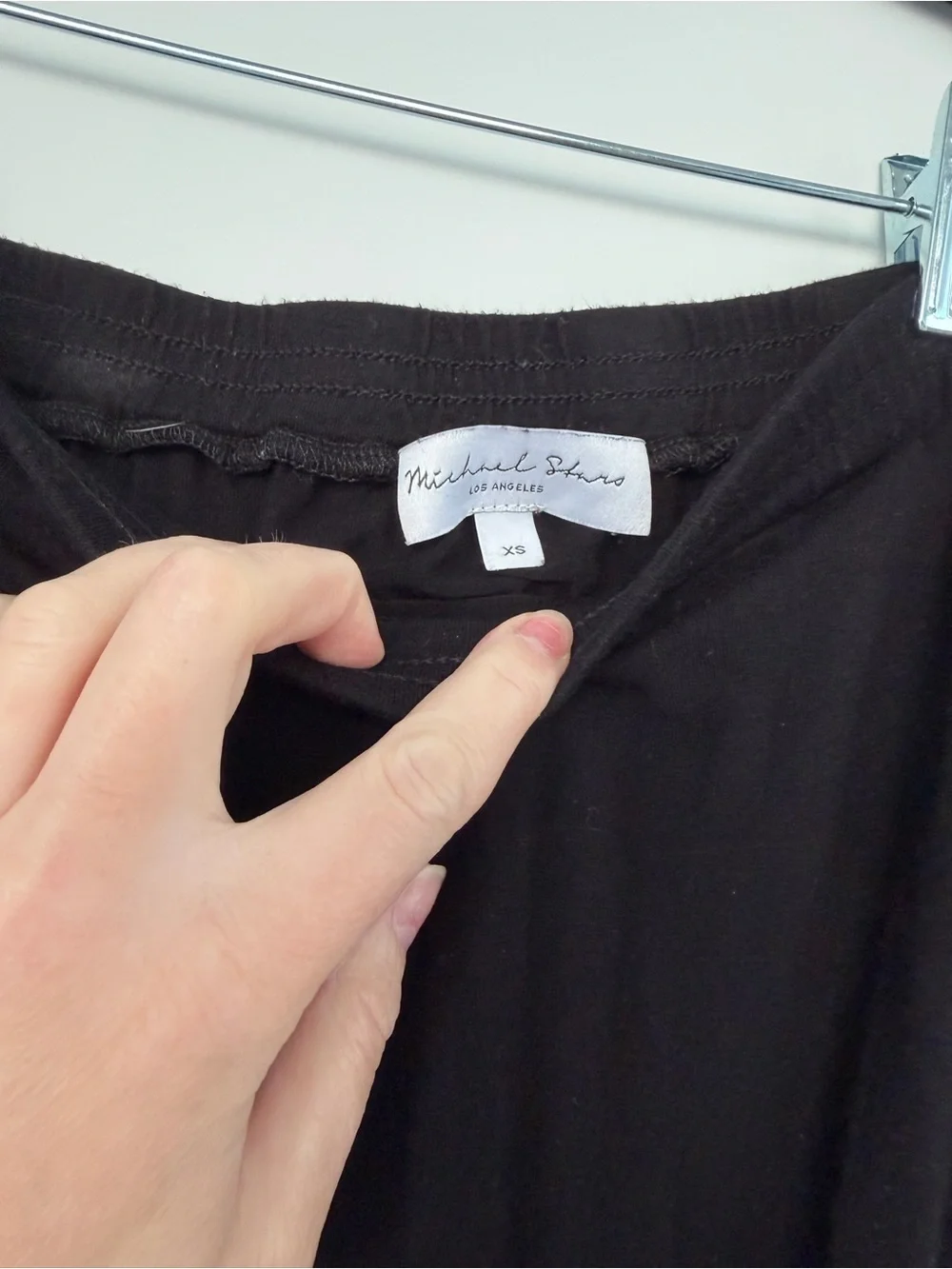 Michael Stars Black Strapless Jumpsuit